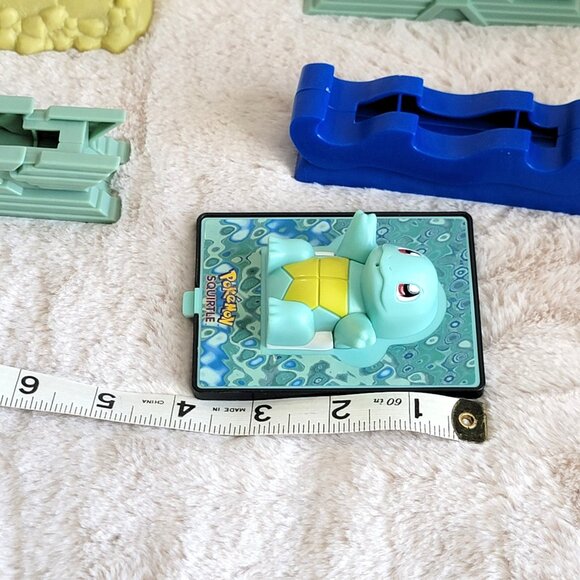 Pokémon the Movie - 2000 Burger King - Lot Of 4 Power Cards w/ Stands - Used - Picture 8 of 8